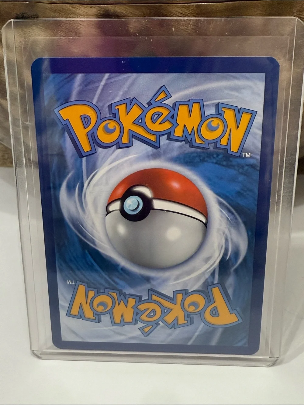 Pokemon Rare Candy Trainer Card - Blue, Gold